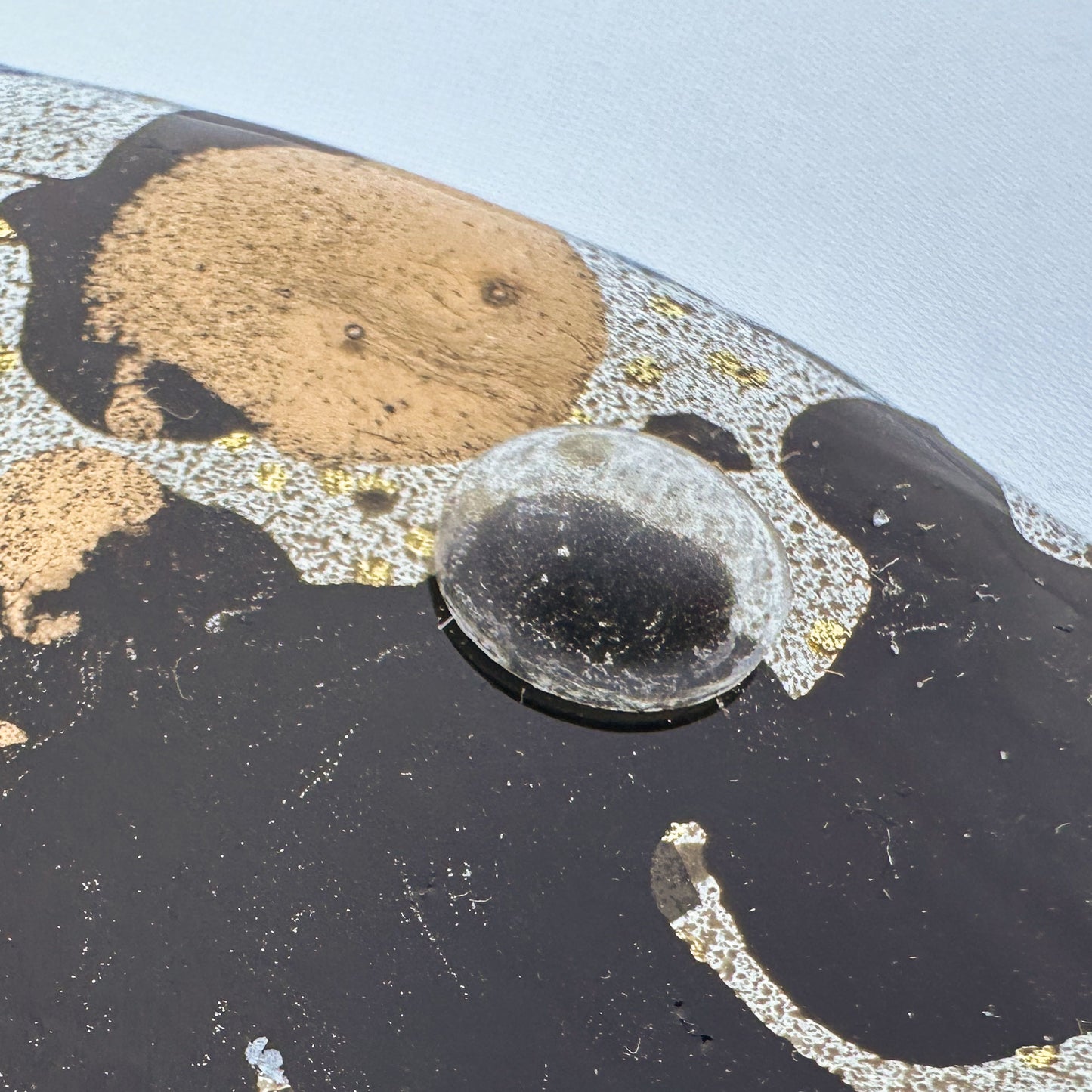 Coaster | Don't F* Up the Table | Gold, Glitter, Black