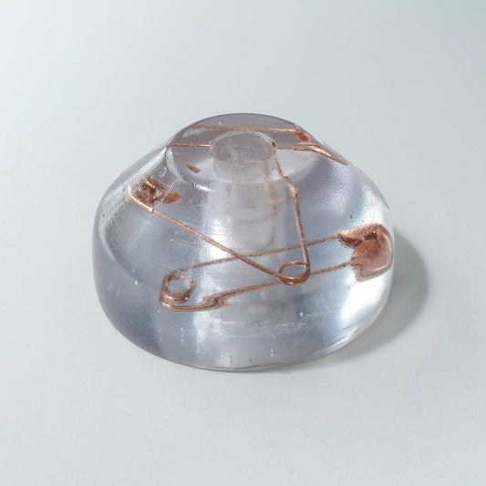 45 Record Adapter | Safety Pins | Copper