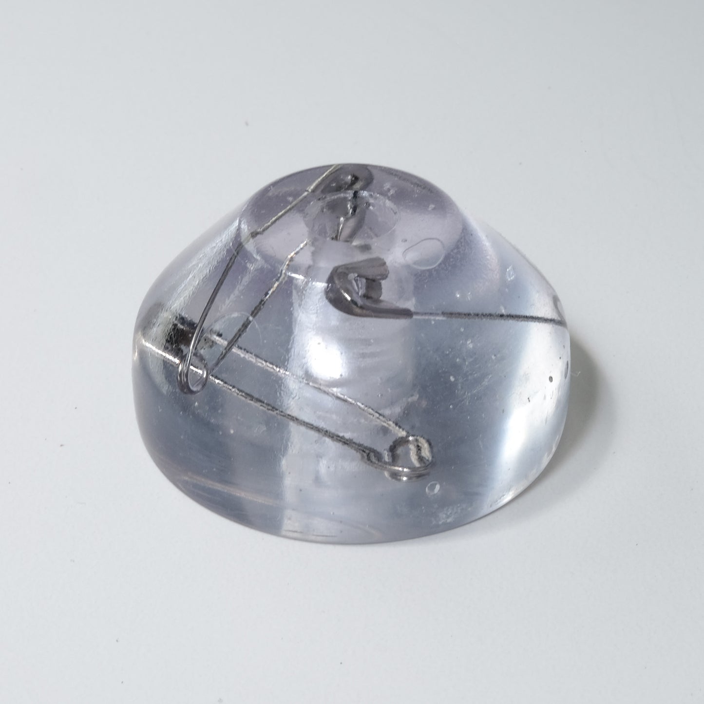 45 Record Adapter | Safety Pins | Silver