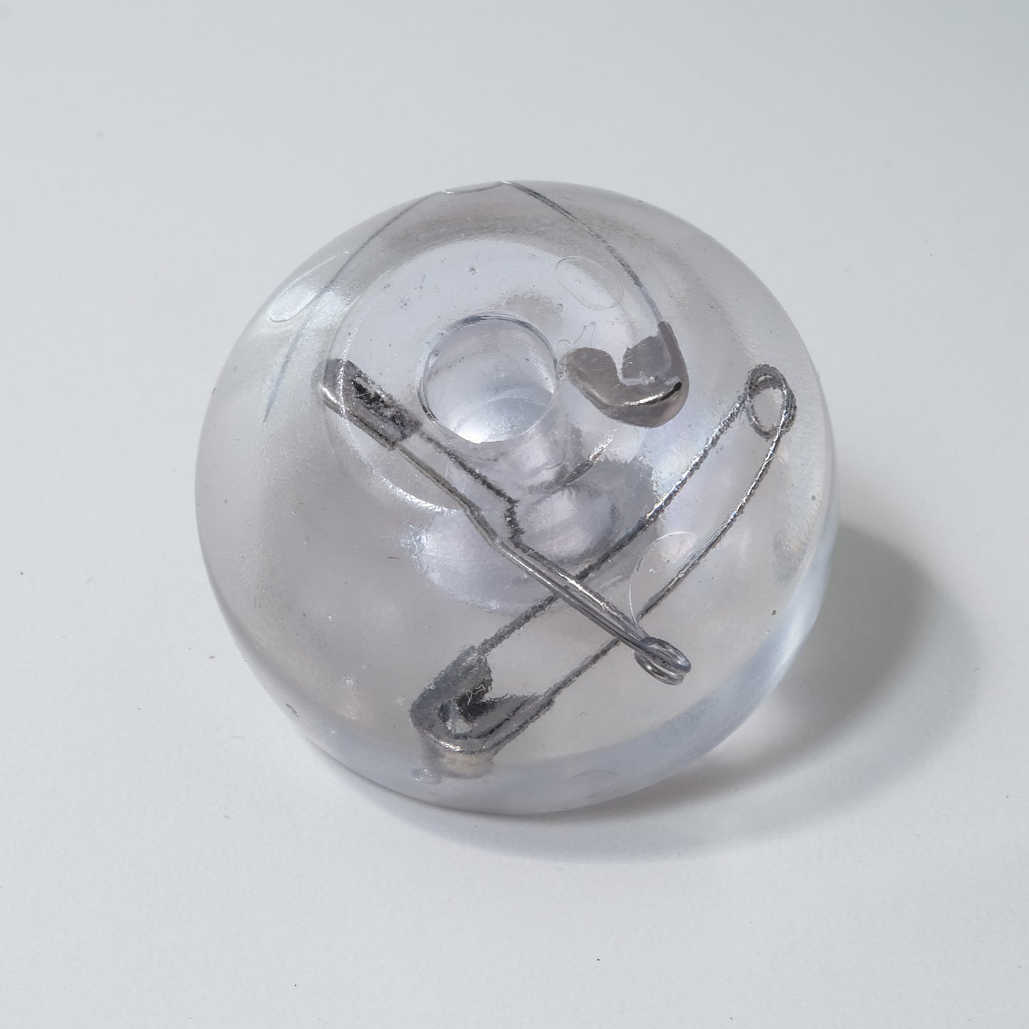 45 Record Adapter | Safety Pins | Silver