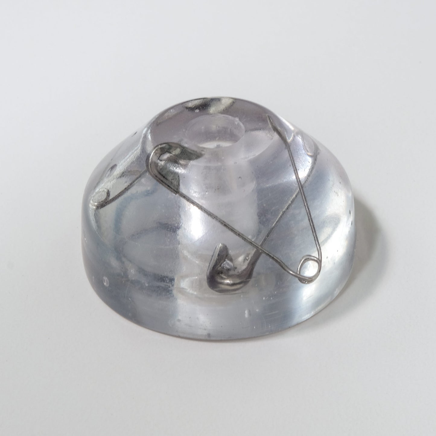 45 Record Adapter | Safety Pins | Silver