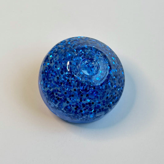 45 Record Adapter | Vintage Glitter | Blue