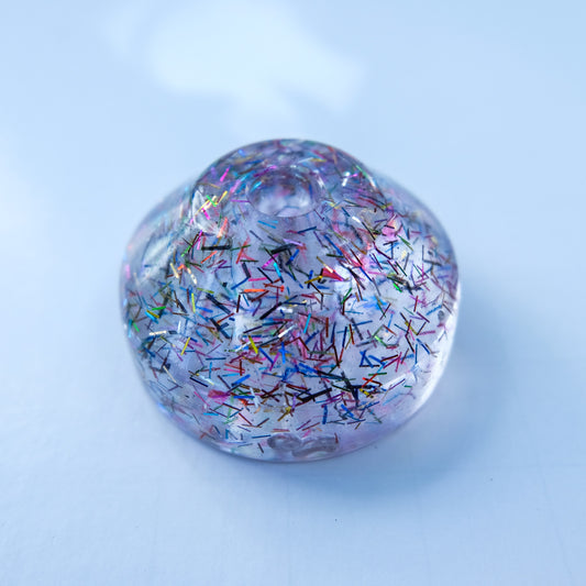 45 Record Adapter (Vintage Glitter, Confetti Bars)