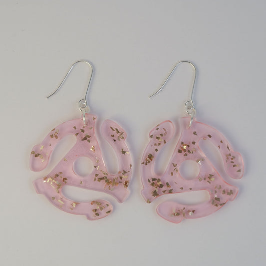 Earrings | 45 Adapters | Pale Pink Tint