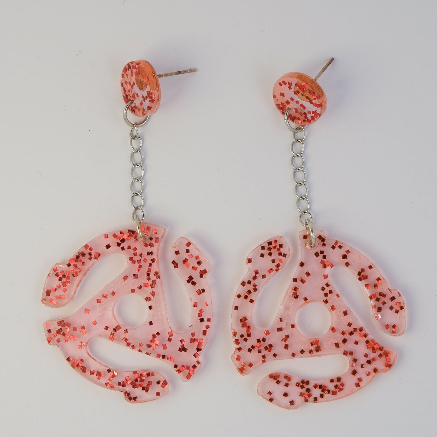 Earrings | 45 Adapters | Red Post Dangles