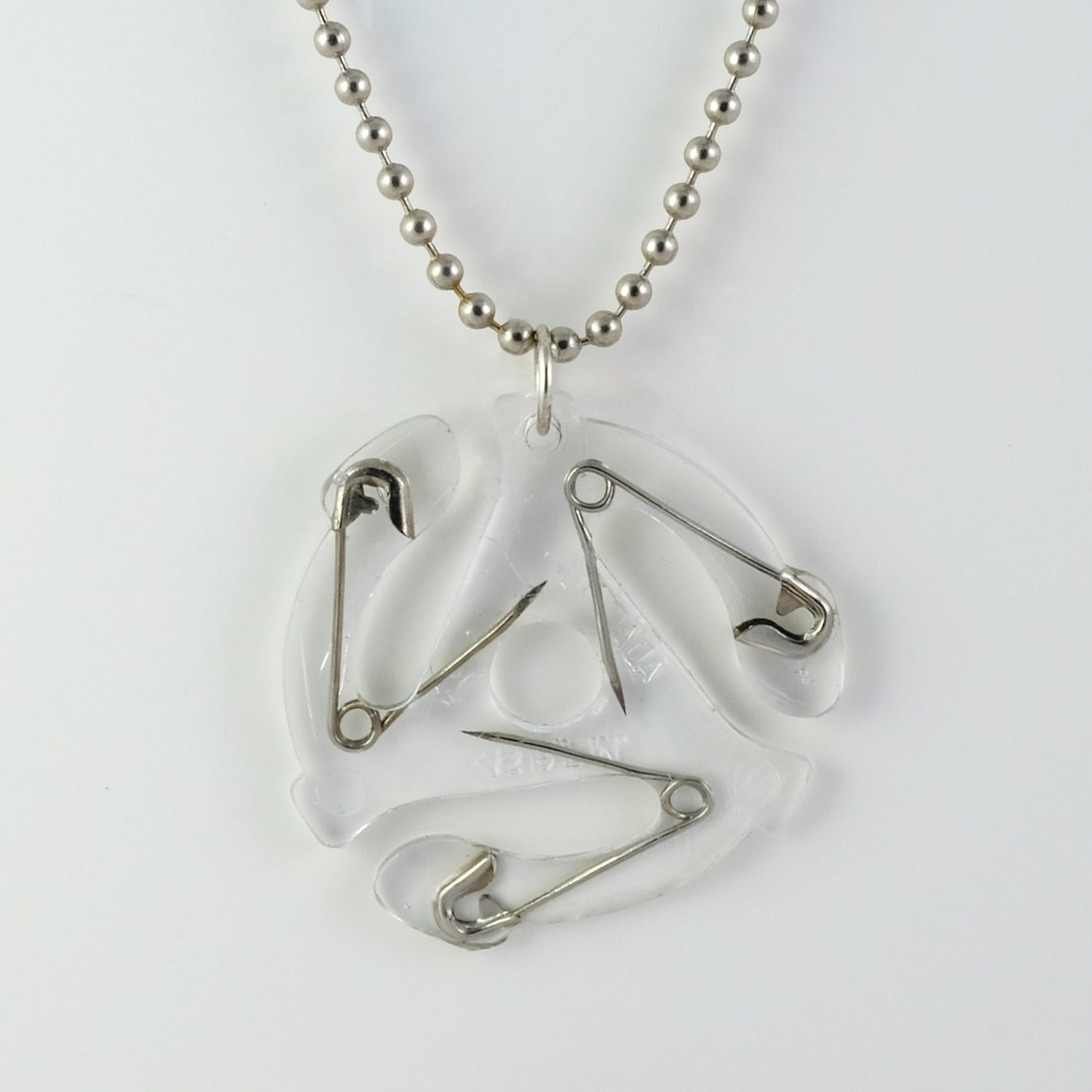 Necklace | 45 Adapter | Safety Pins