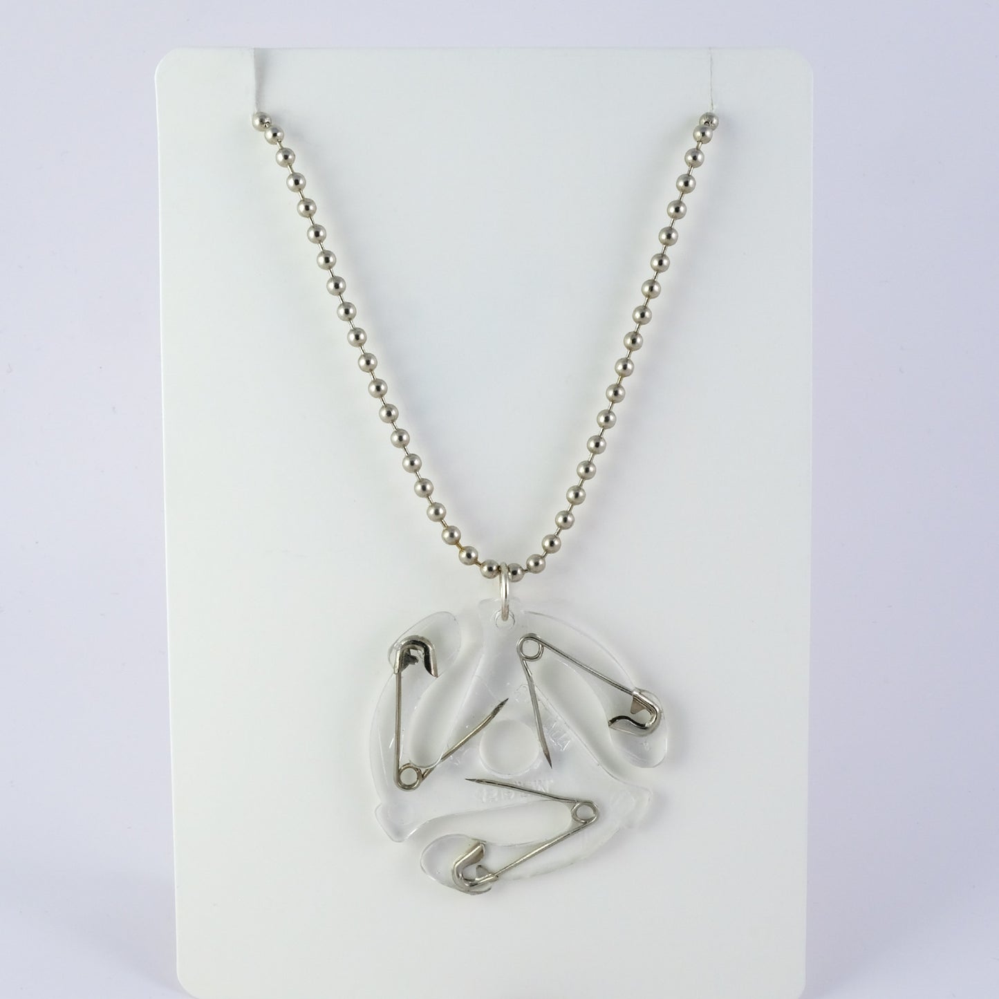 Necklace | 45 Adapter | Safety Pins