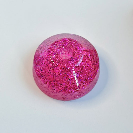 45 Record Adapter | Vintage Glitter | Pink